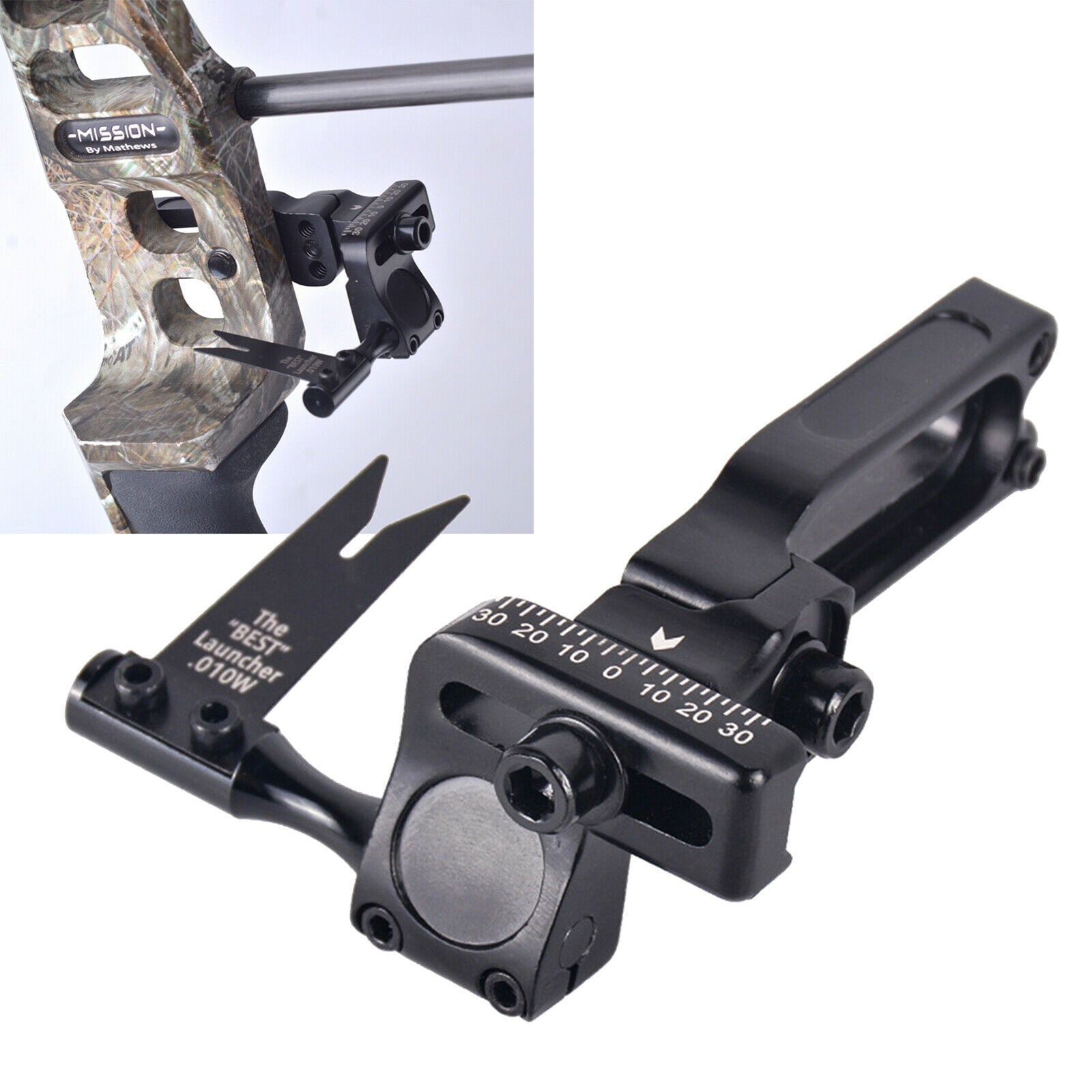 Archery Arrow Rest High Speed Tool-Less Compound Bows Shooting Training