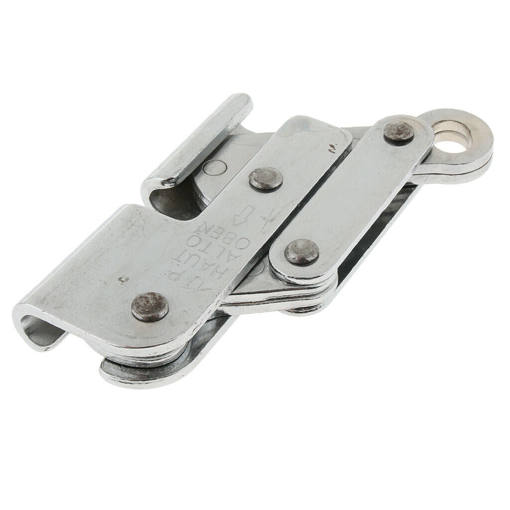 Abseiling Roofer Auto Locking Wire Rope Grab Ascender for Tree