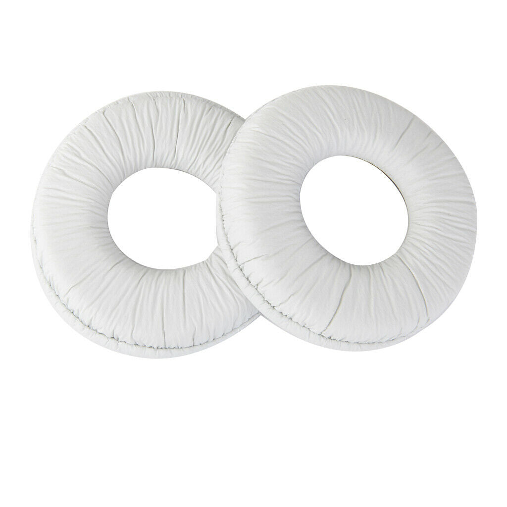 2 Pieces Replacement Soft Sponge Headsets Ear Pads 30mm for   MDR ZX300