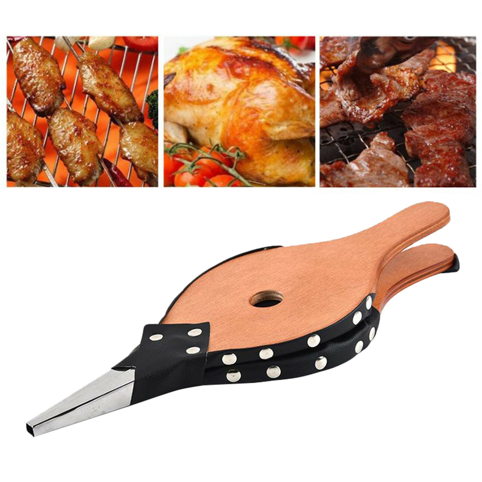 Outdoor Hand Crank Barbecue Fan Air Blower Cooking BBQ Fire Bellows Decor