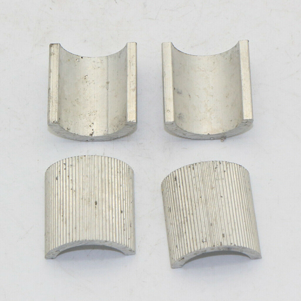 4Pcs 22mm To 25mm Aluminum Alloy Risers Shims Handle Bar Mounts Spacers