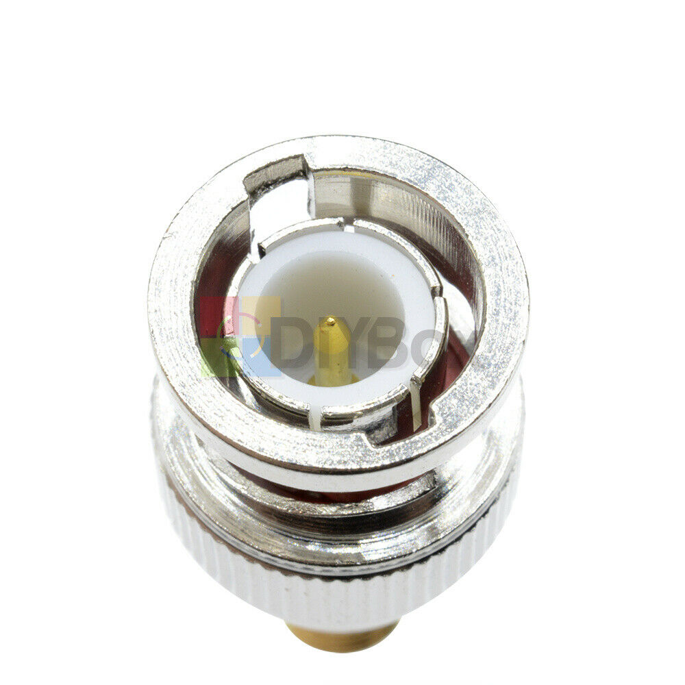 2pieces Coaxial SMA Male Plug to BNC Female M/F Radio Antenna Adapter Connect