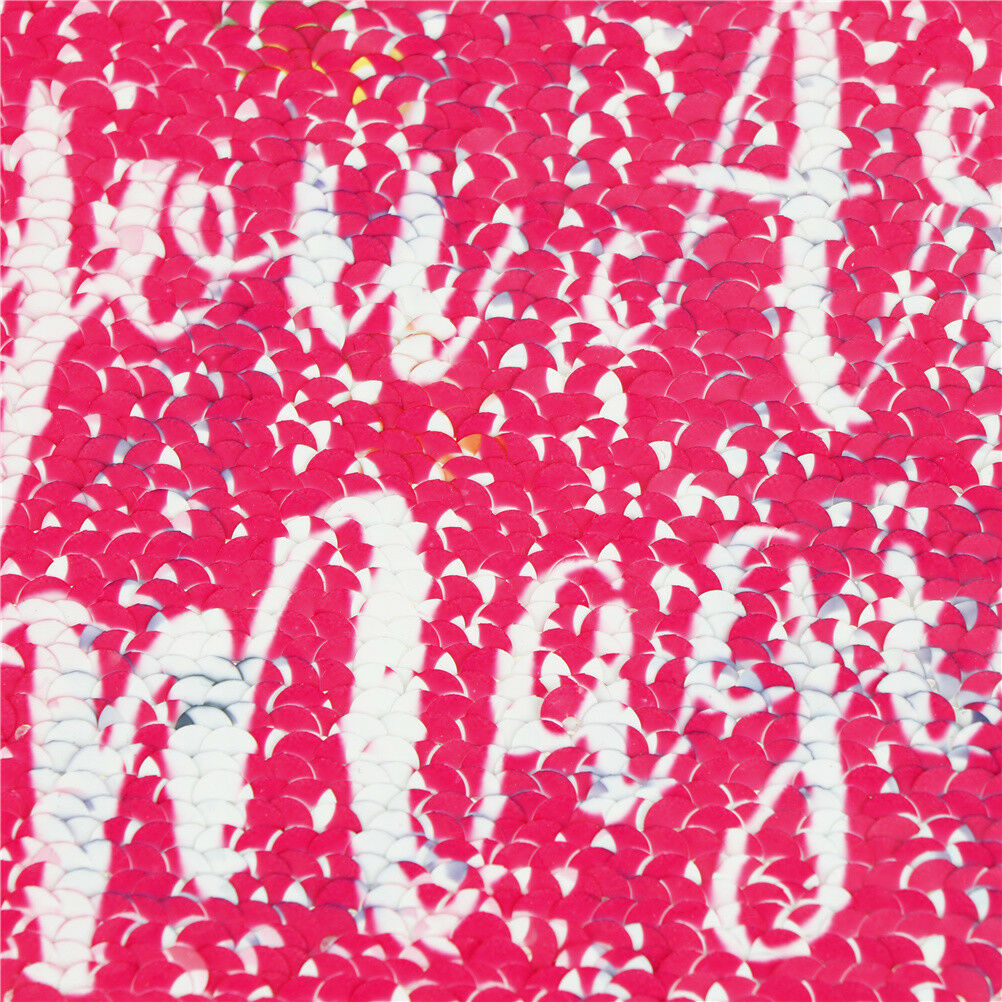 Heart Reversible Sequin Sew On Patches for DIY Clothes Patch Applique B Lt