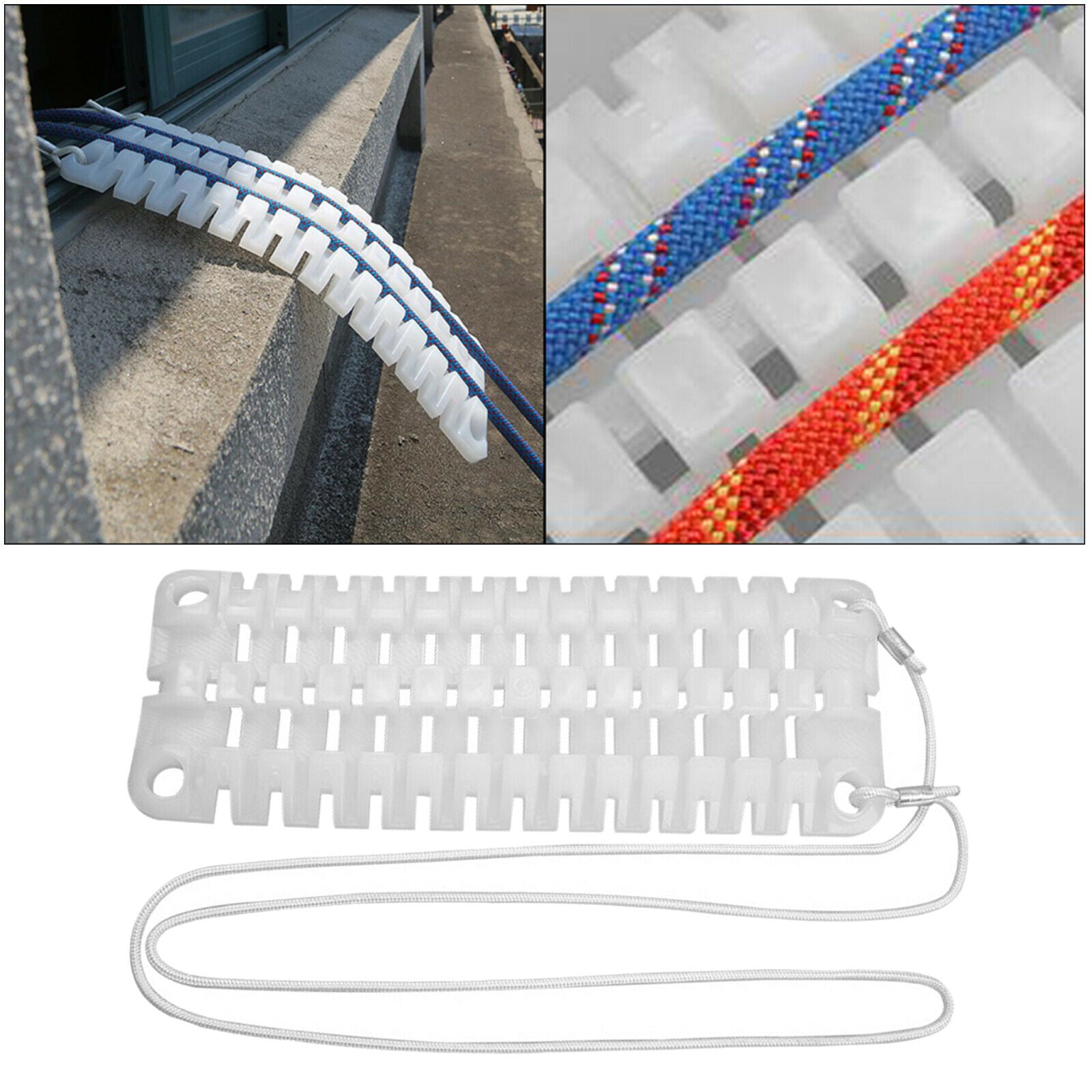 Rock Climbing Abseiling Outdoor Descending Rope Anchor Protection Plate