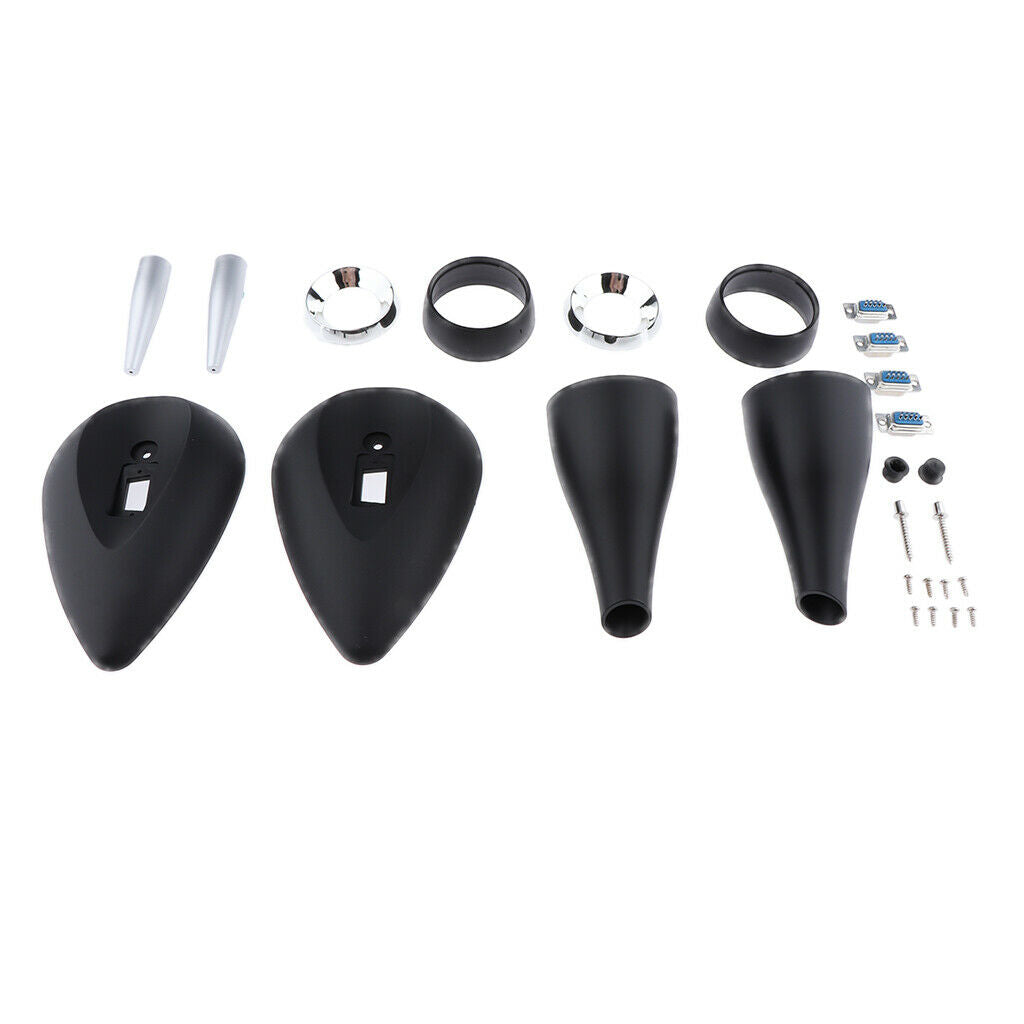 Premium Car Home Tweeter Speaker Enclosure Plastic Shell Cover DIY Kits