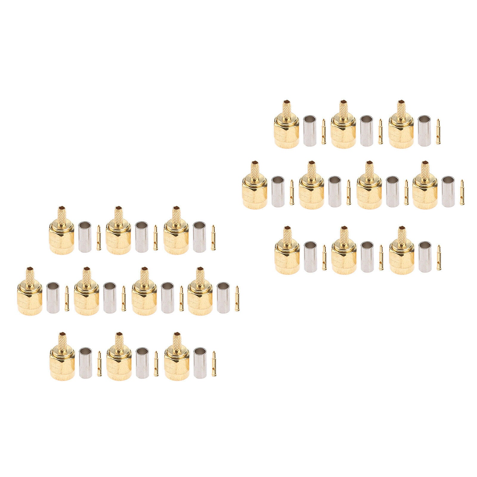 20Pcs Connector SMA Male Plug Pin Crimp For RG316 LMR100