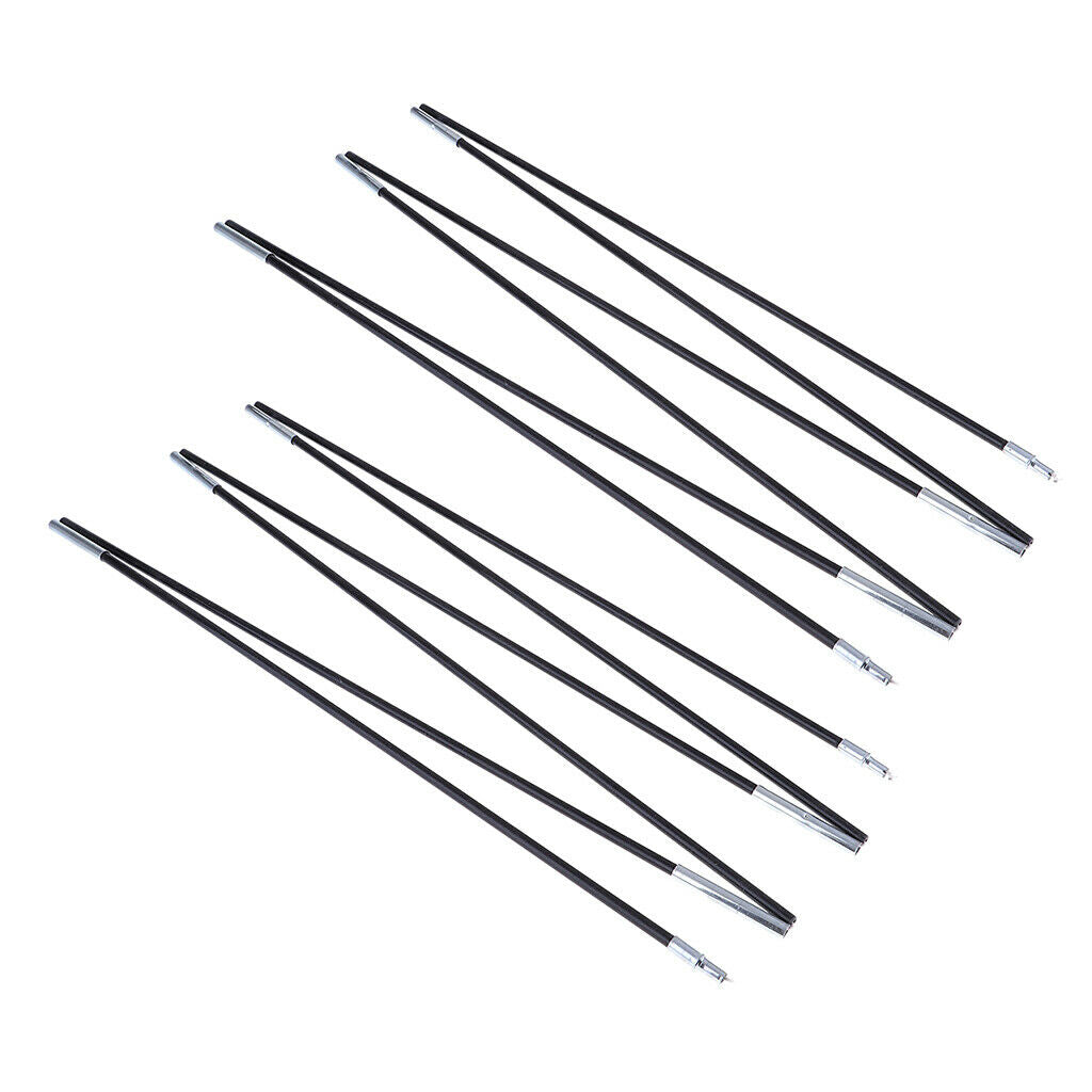 2 Pcs Tent Poles Support Replacement Accessory for Camping Hiking