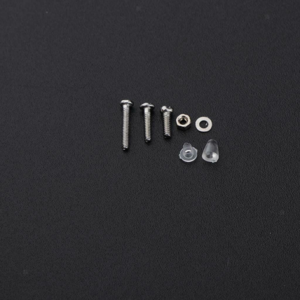 1000 Pieces Eyeglass Screws Repairing Tools Kit with Tweezer Cleaning Cloth