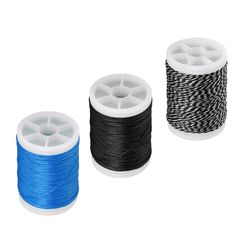 Set of 3 110m Bowstring Serving Material Protect and Repair for Various Bow