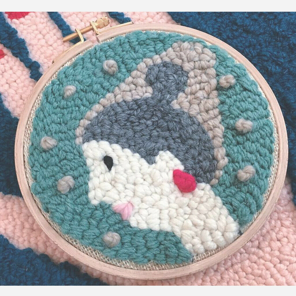 100% Cotton Monk's Cloth Reserve Aida Cloth for Rug Hooking Embroidery Craft