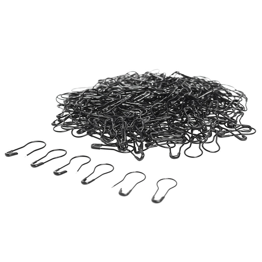 1000 Pear Pins Pumpkin Safety Pins Metal Calabash Pins, Knitting Crochet Locking