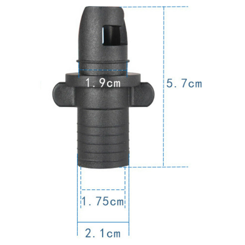 Plastic Air Pump Hose Inflatable Boat Kayak Canoe Valve