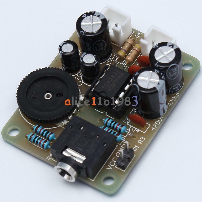 TDS2822 ICSK007A Power Amplifier Board Module DC 4.5-9V 0.5W DIY Kit