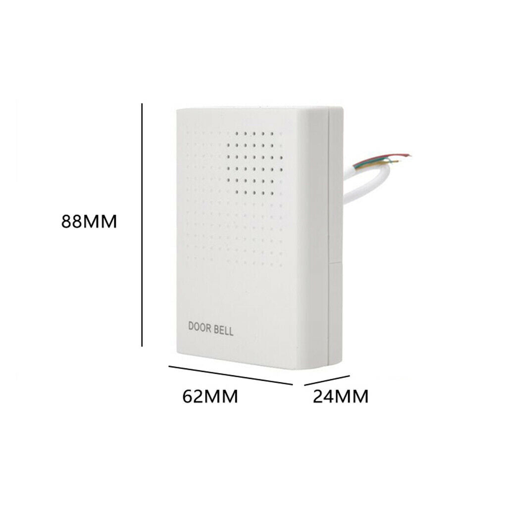 12V Fire-resistant Flame-retardant Wired Doorbell for Office Home Security