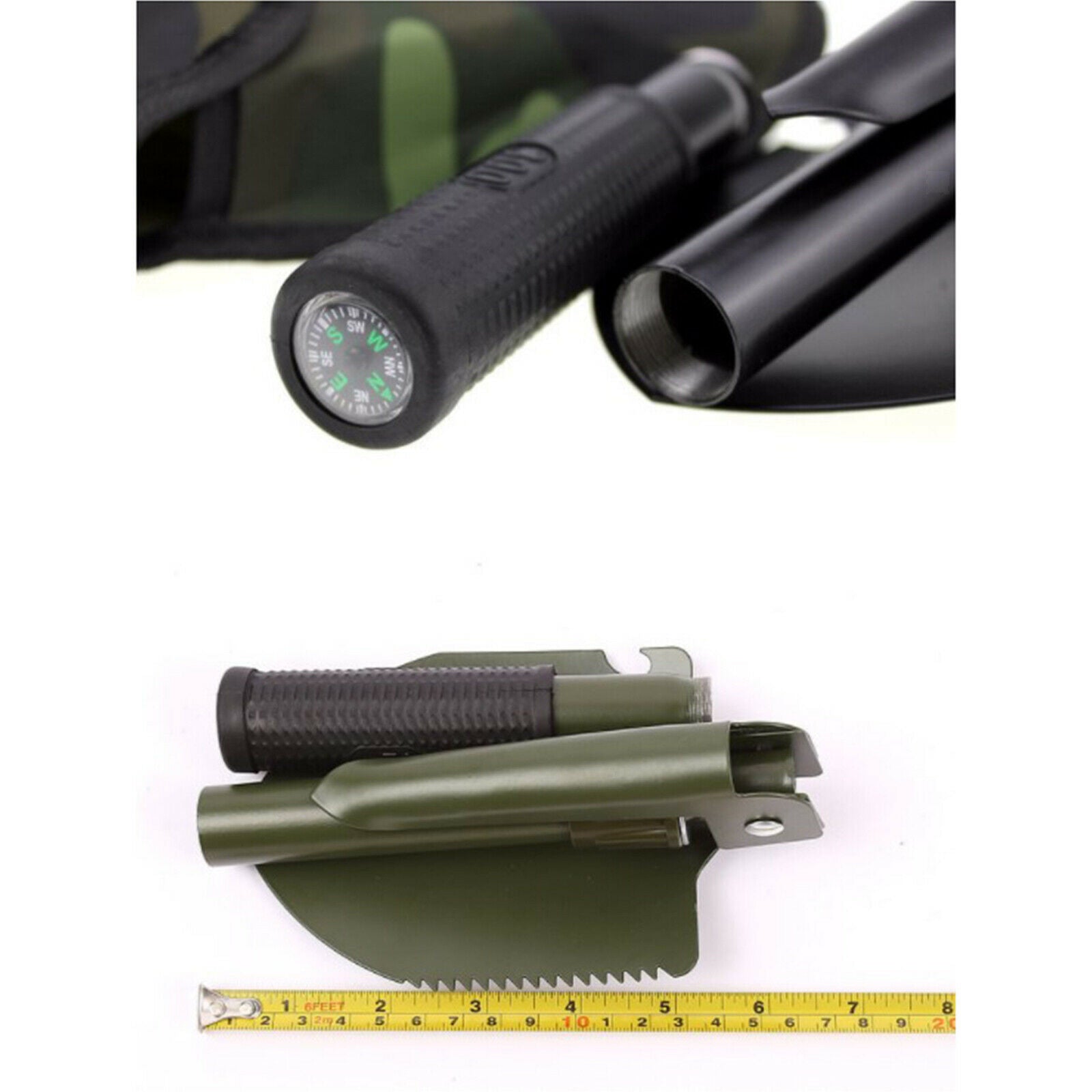 Travel Portable Folding Shovel Survival Spade Outdoor Tool for Campi