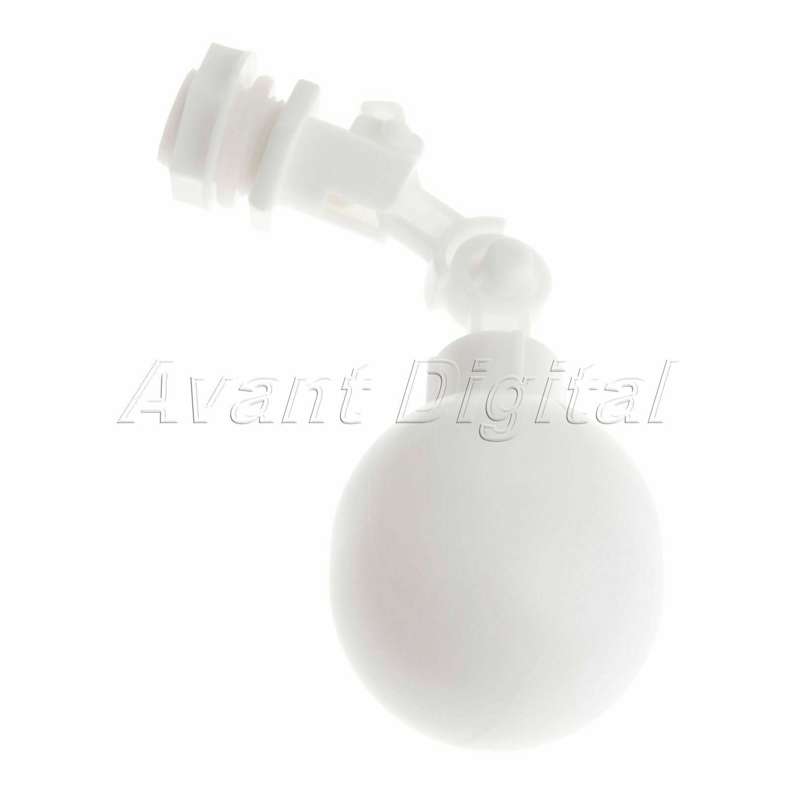 1/4" Adjustable Mini Plastic Float Valve Liquid Level Control Water Tank Filler