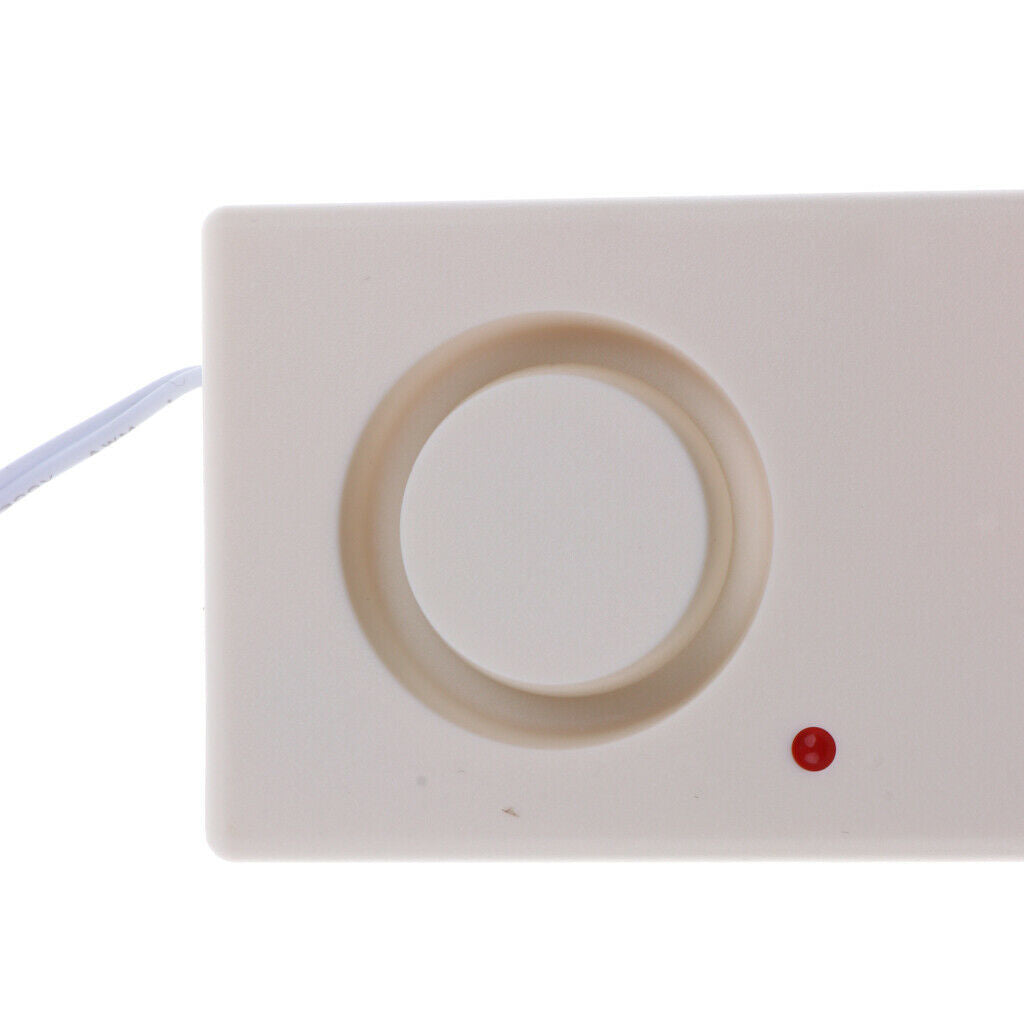 2-in-1 Wireless Water Sensor Alarm Water LeakOverflow Detector Dry Sensor