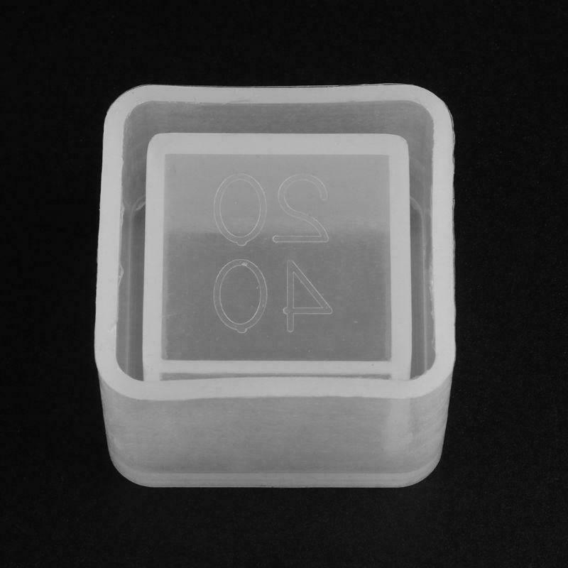 Cube Flower Pot DIY Silicone Mold Garden Planter Cement Concrete Vase Soap Mould