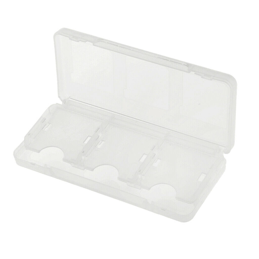 6-in-1 Game Card Case For 3DS Crystal White