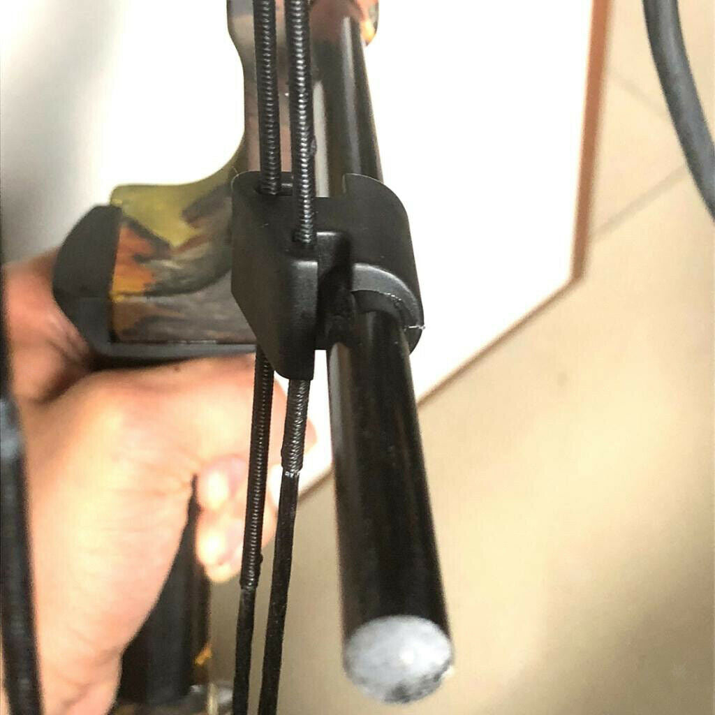 Plastic Archery Cable Slide Compound Bow String Separator Splitter Outdoors