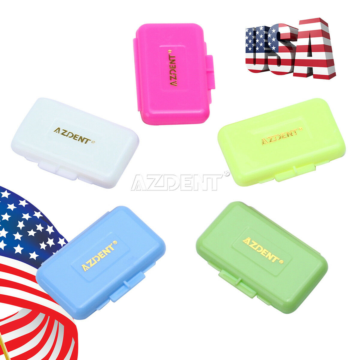 100 X Dental Orthodontics Wax For Braces Gum Irritation 10 Scents AZDENT