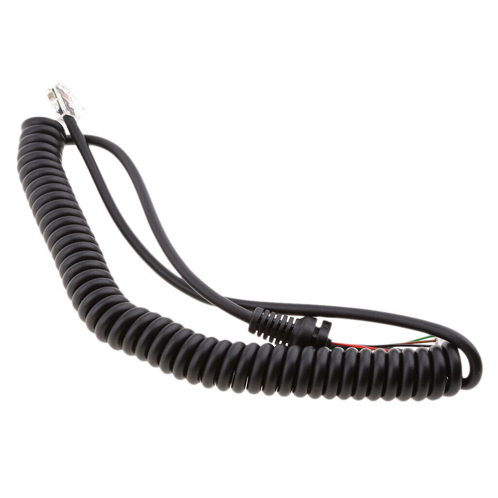 Microphone cable for FT 100D FT 90R FT 3000M MH 36 B6J black