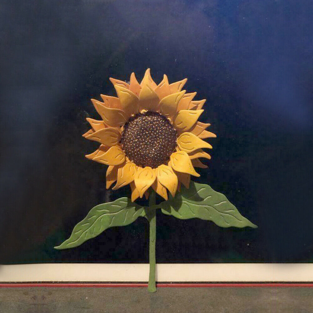 Sunflower Metal Cutting Dies Stencil DIY Scrapbooking Album Stamp Paper Card zj