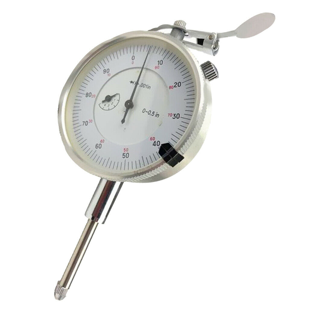 0-0.5Inch Precision Dial Test Indicator Gage Gauge with Pointer Inch System