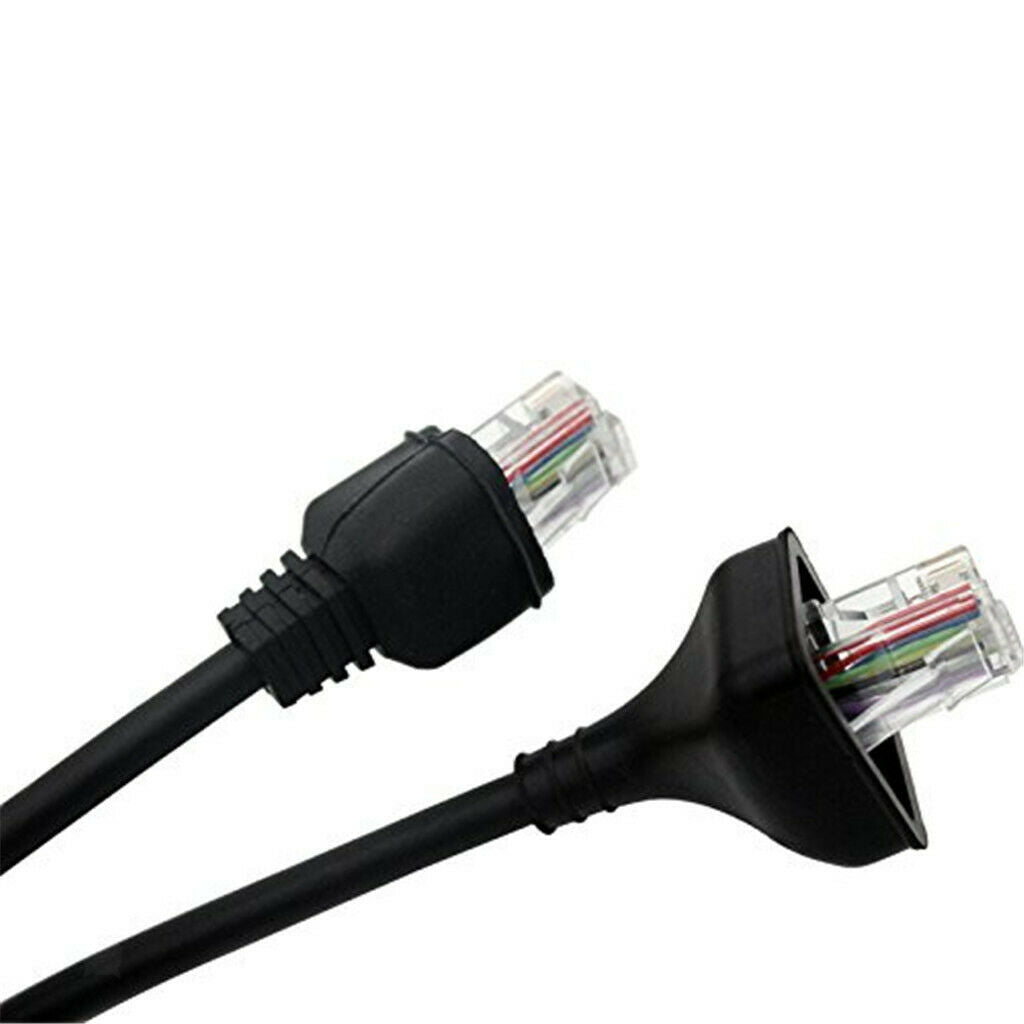 RJ-45 8 Pin to 8 Pin Replacement Microphone Cable for   KMC-30 Mobile