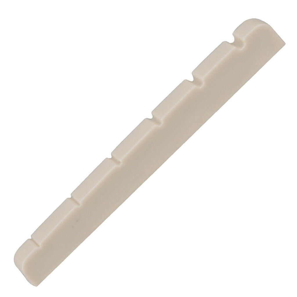 lot New 6 String Bass Guitar Nut Slotted Guitar Replacement Acoustic White