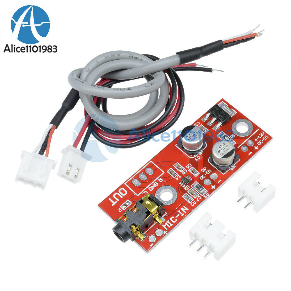 MAX9812 MAX9812L Electret Microphone Amplifier Board 3V/ 4V-12V Input