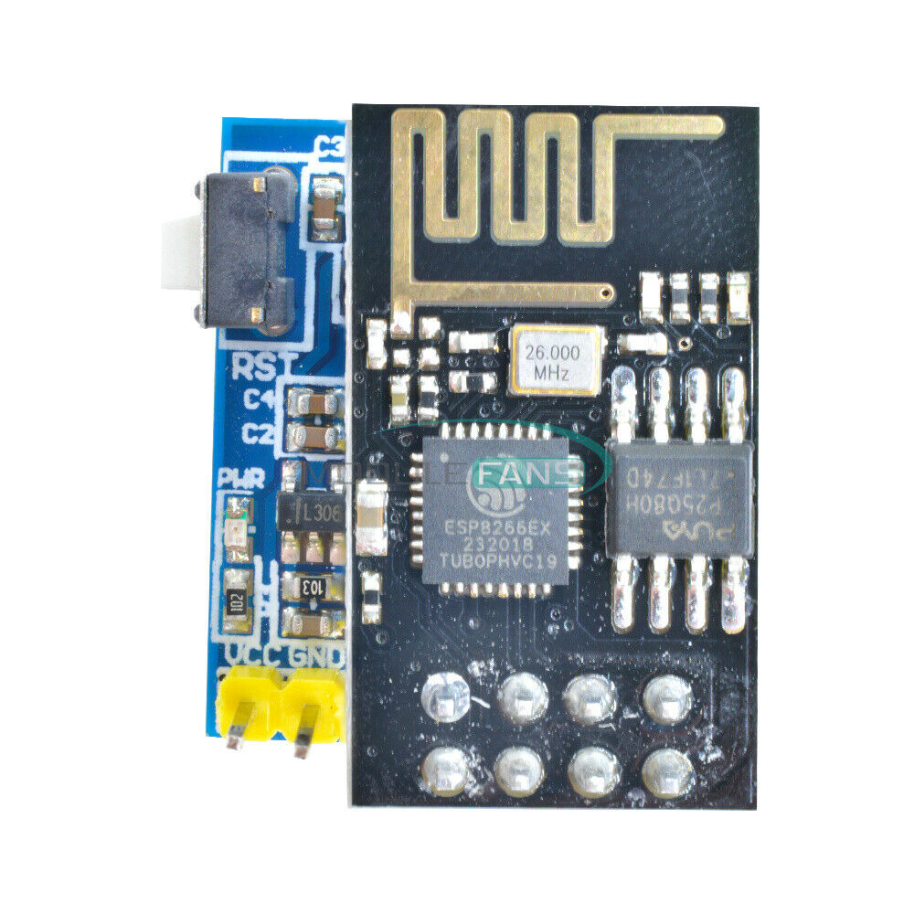 DHT11 Temperature Humidity Sensor ESP8266 ESP-01 WiFi Serial Transceiver Module