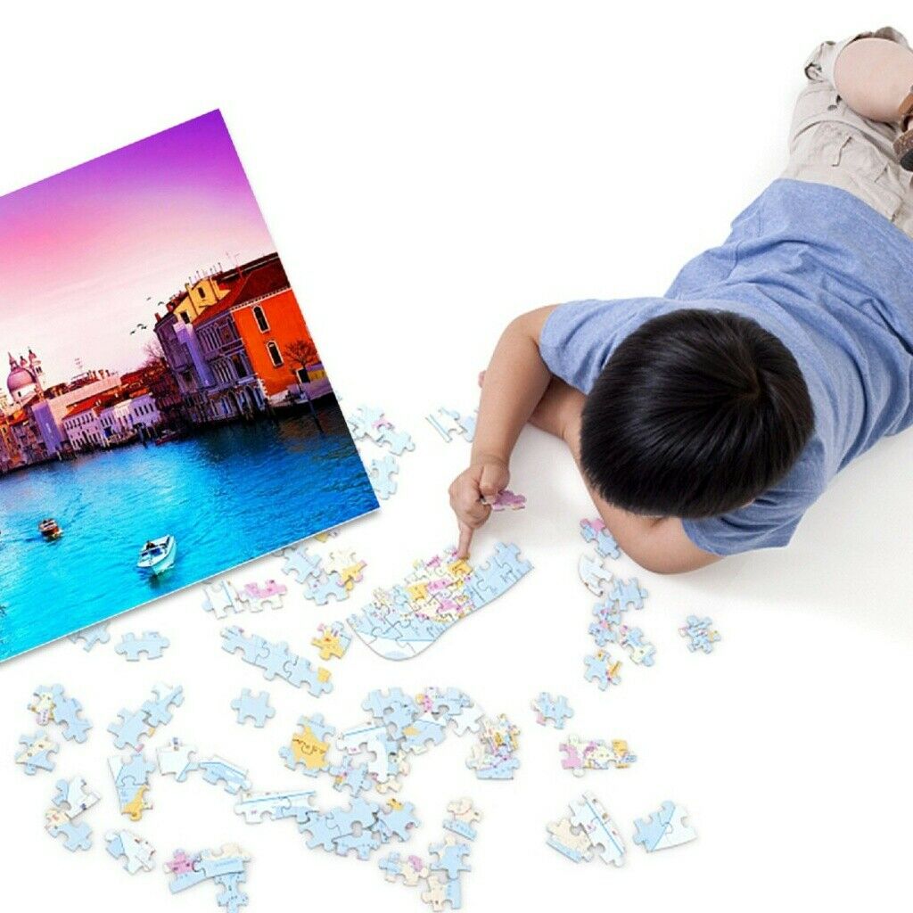 1000 PCS Wooden Jigsaw Decompression Puzzles Game Adults Kids Educational Toys