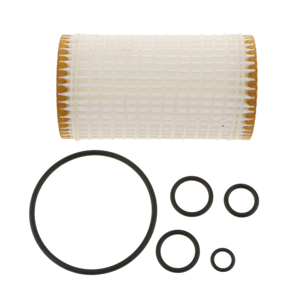 #0001802609 Engine Oil Filter +5x Gaskets For   C CL CLK CLS