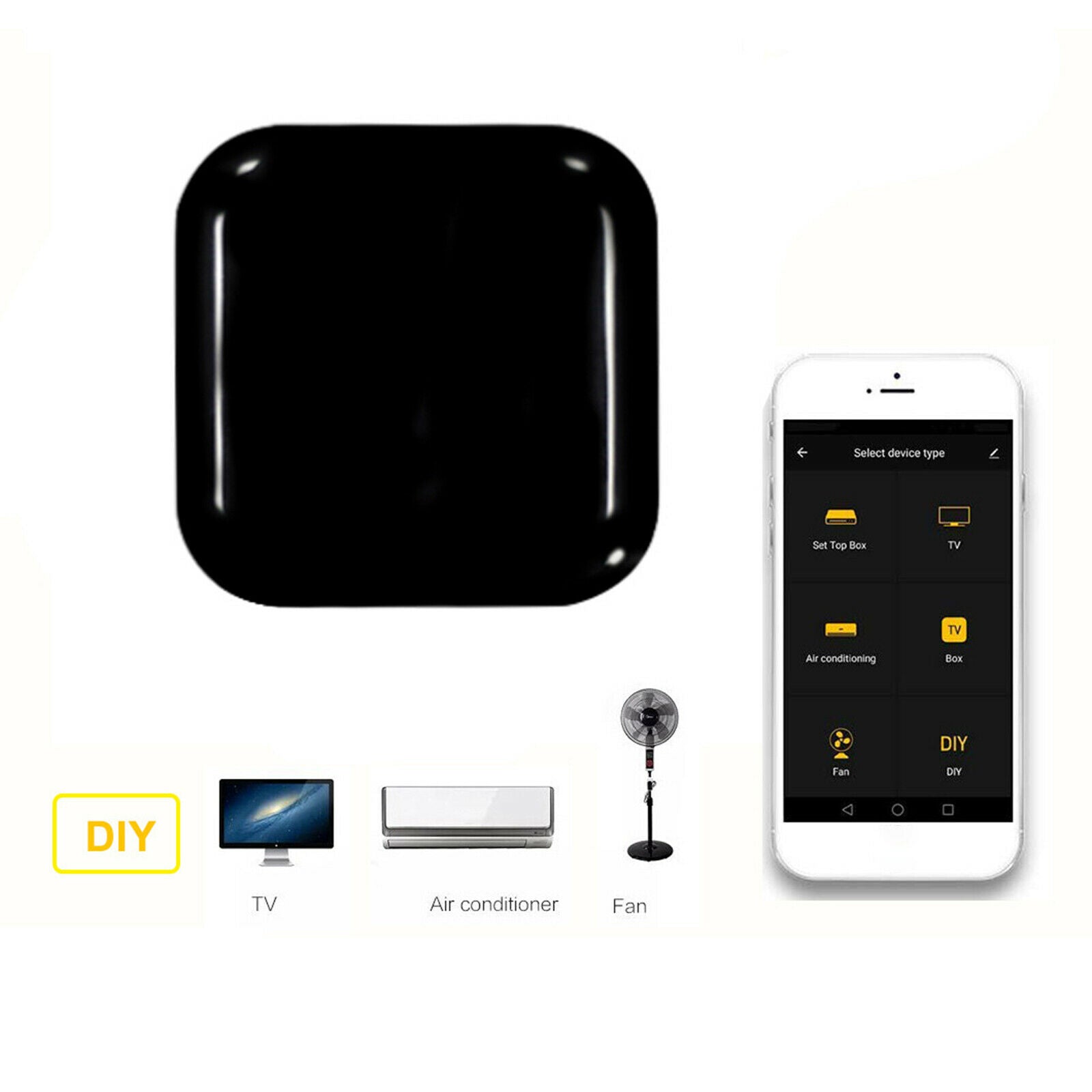WiFi IR Control Hub Compatible with Alexa Home for TV DVD AC STB etc.