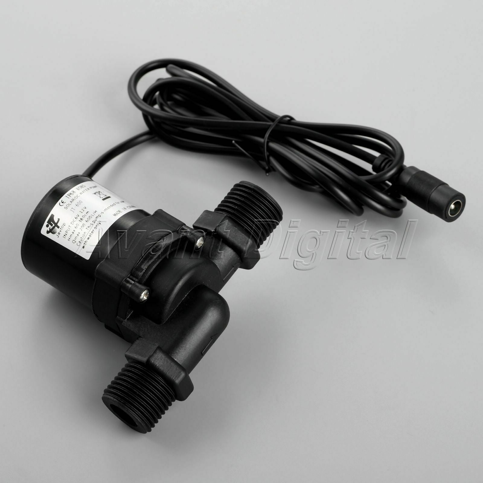DC 12V 24V Water Circulation Pump Brushless Motor Water Tank Pump w/ Transformer