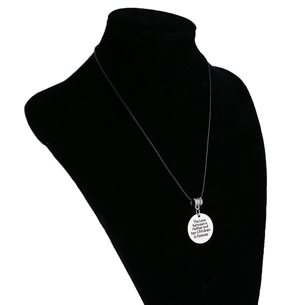 The Love Between a Mother and Her Children is Forever Pendant Necklace Gift