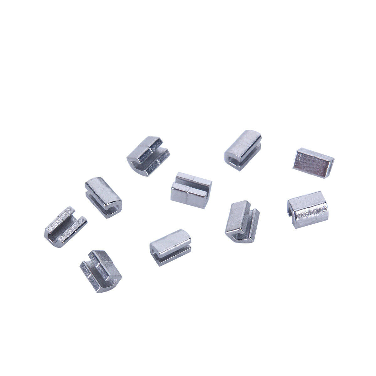 100 X Dental Orthodontic Crimpable Hook Stops Type Stainless Steel AZDENT