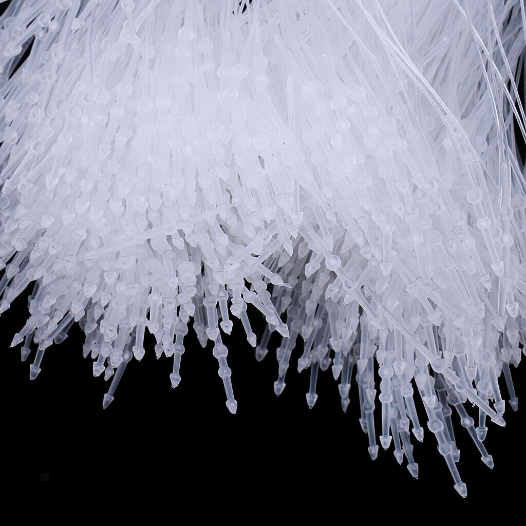 1000 Pieces Clear Hanging Tags String Tagging Supplies 130mm Length