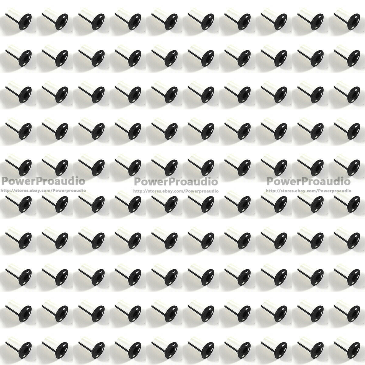 100 X White EQ Rotary Knob - DAA1176 DAA1305 For Pioneer DJM800 900 2000 NXS