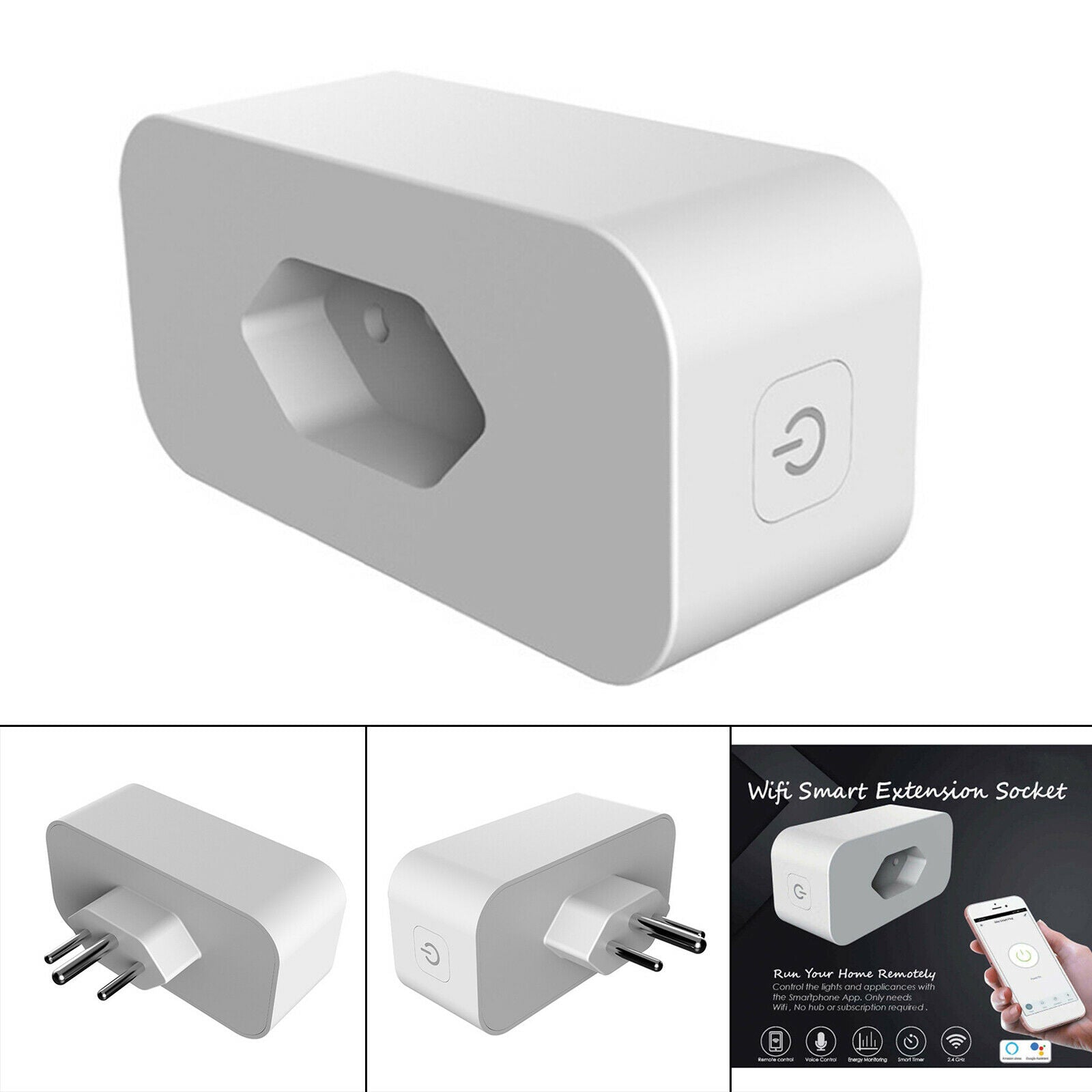 Smart Plug 16A Brazil Smart Socket BR Plug Wireless Outlet Home Smart