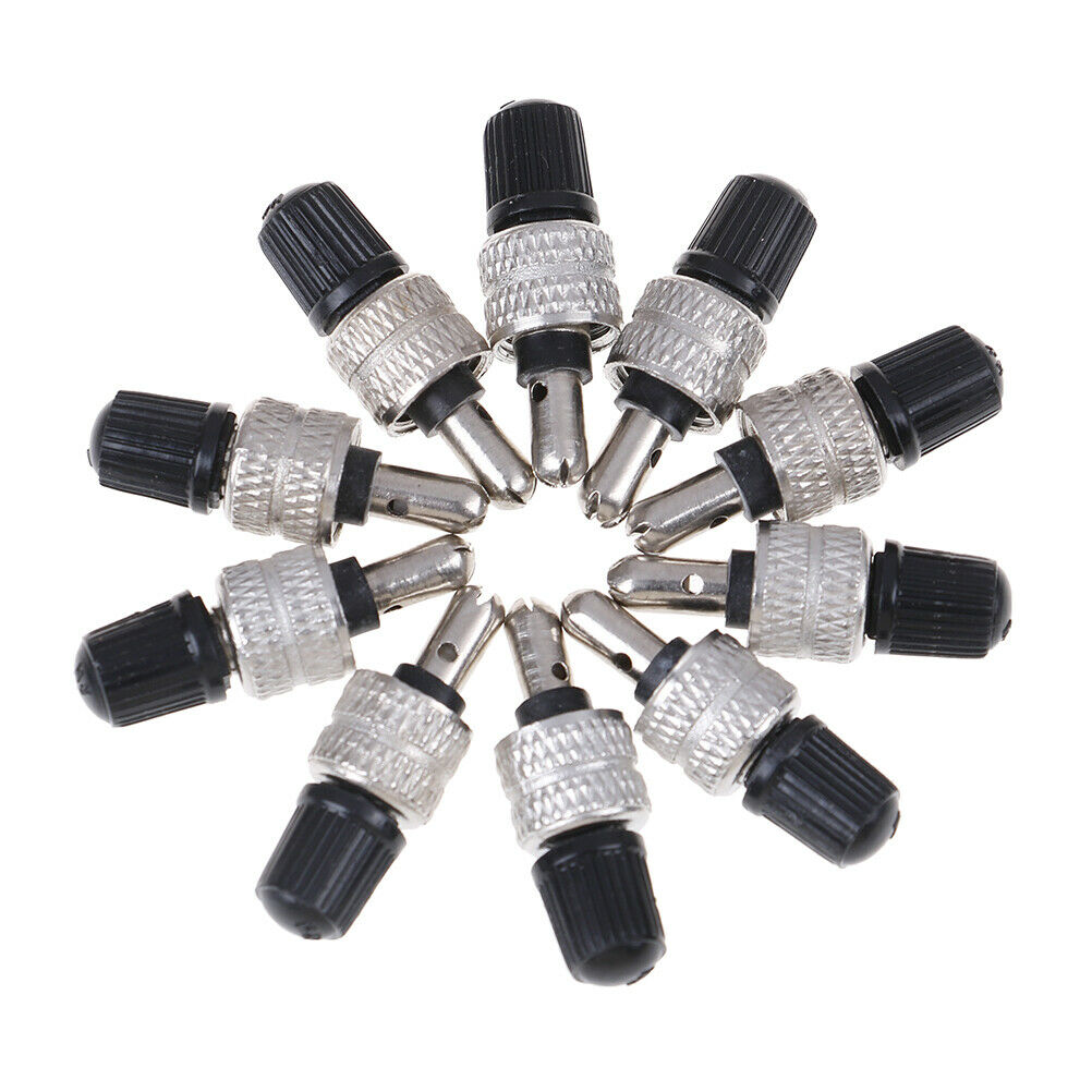 10Pcs Bike bicycle wheel tire valve core replacement rep TwJCDD