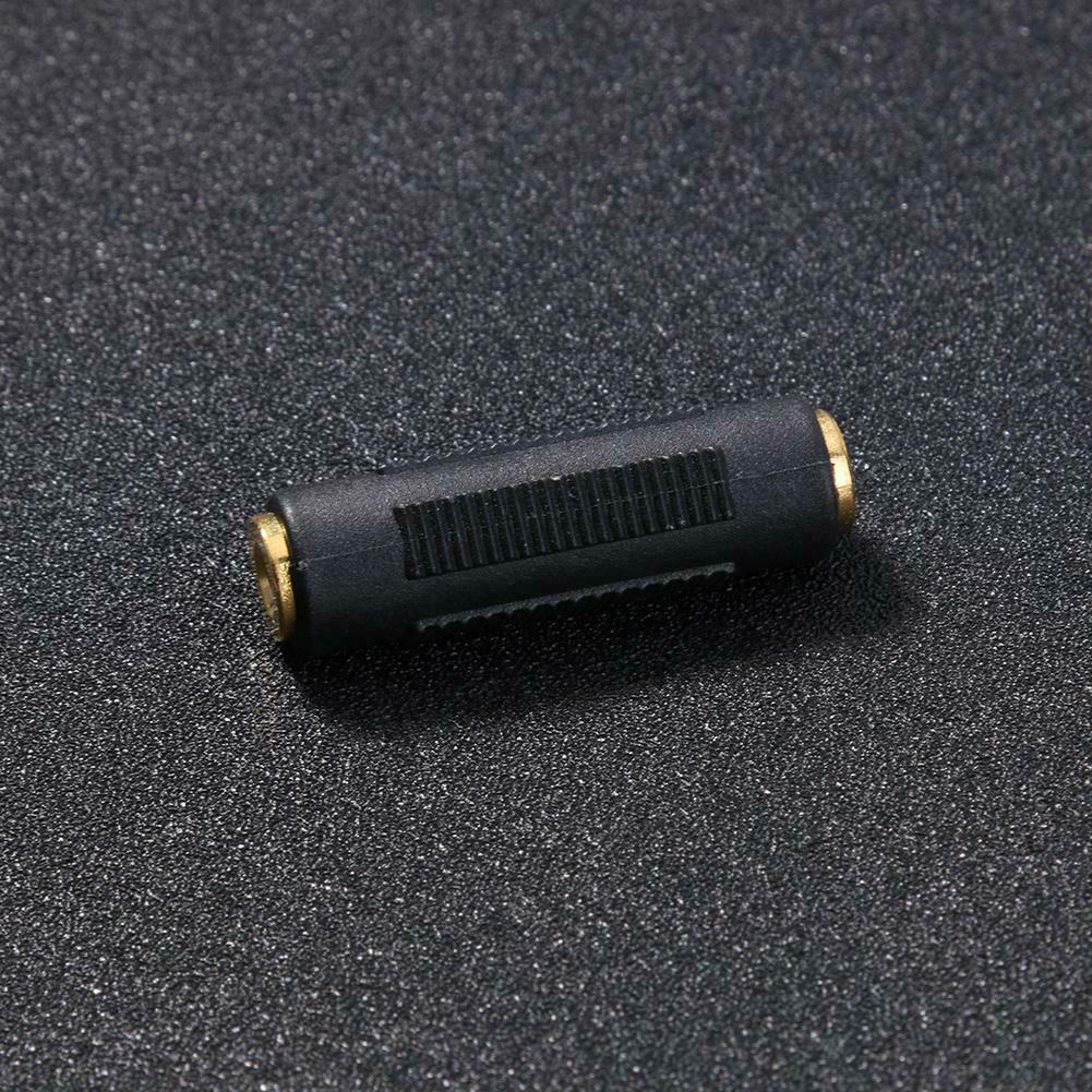 3.5mm Female to 3.5 mm Female Connector F/F Stereo Audio Coupler Adapter @
