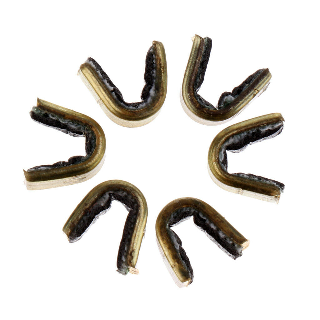 6x Bow String Nocking Points Bowstring Buckle Clip Archery Accessories