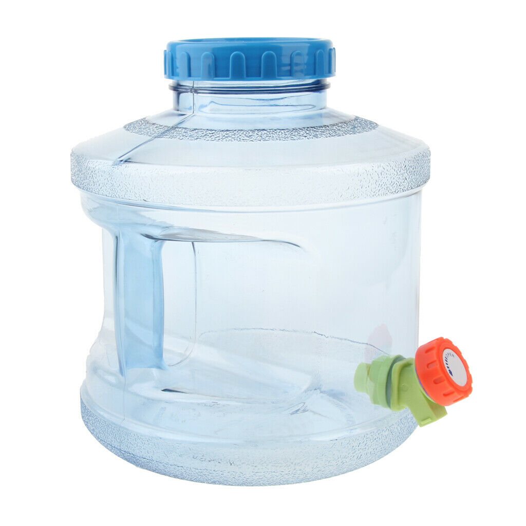 Water Storage Container Can 7.5L Liter Carrier Tap Outdoor Travel Camping
