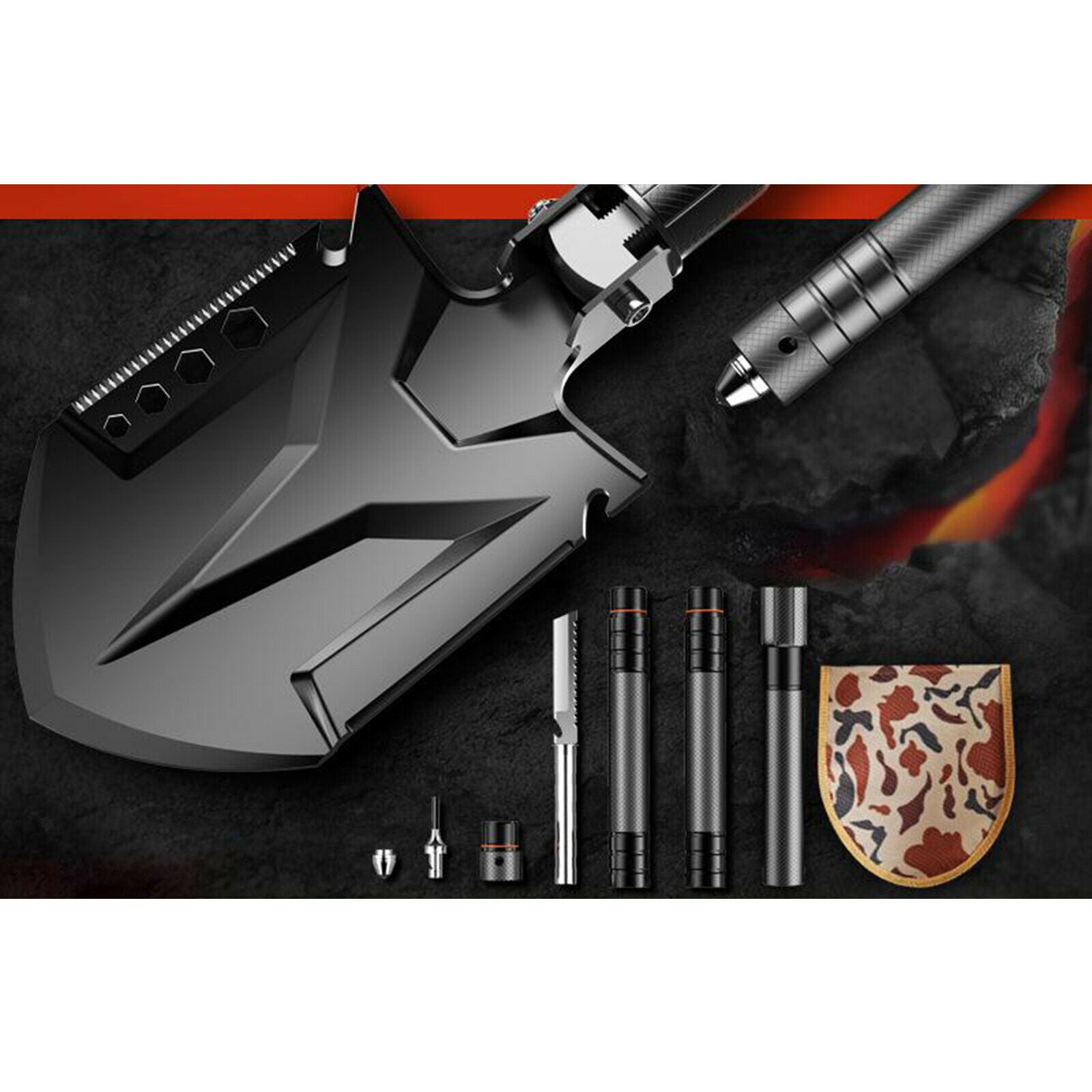 Folding Shovel Survival Emergency Garden Camping Tool