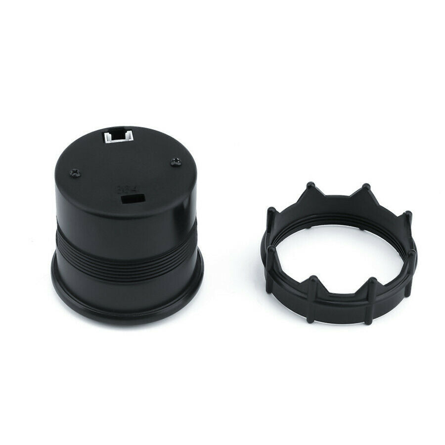 0-100 PSI Oil Pressure Gauge Meter 2" 52mm 7 Colors Backligjht 12V With Sensor