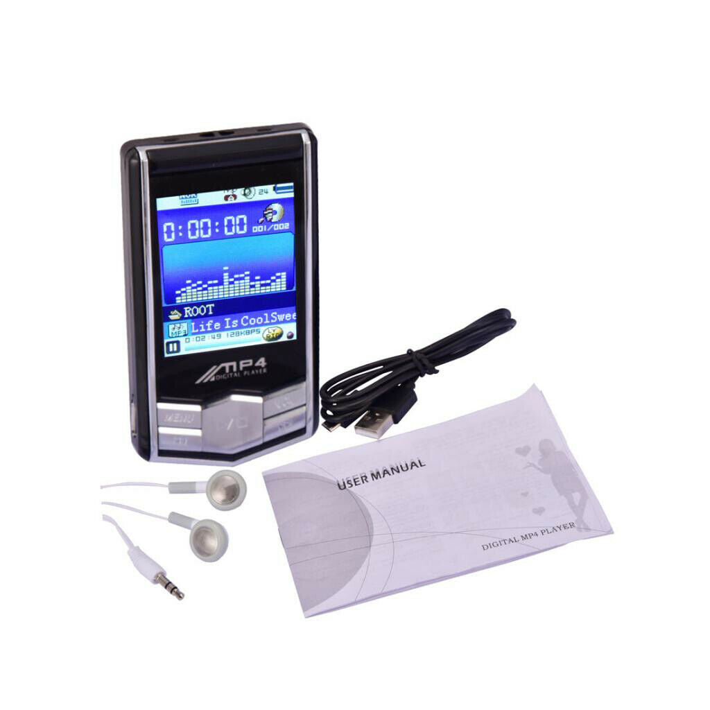Portable 32GB HiFi Sound MP3 MP4 Player w/ Voice Recorder FM Radio Video