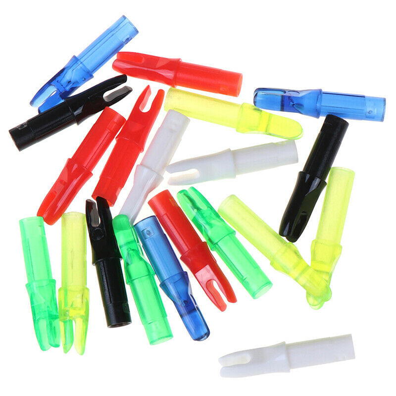 20pcs Random Internal Arrow Nocks 6.2mm Archery EquipmY rISJCA