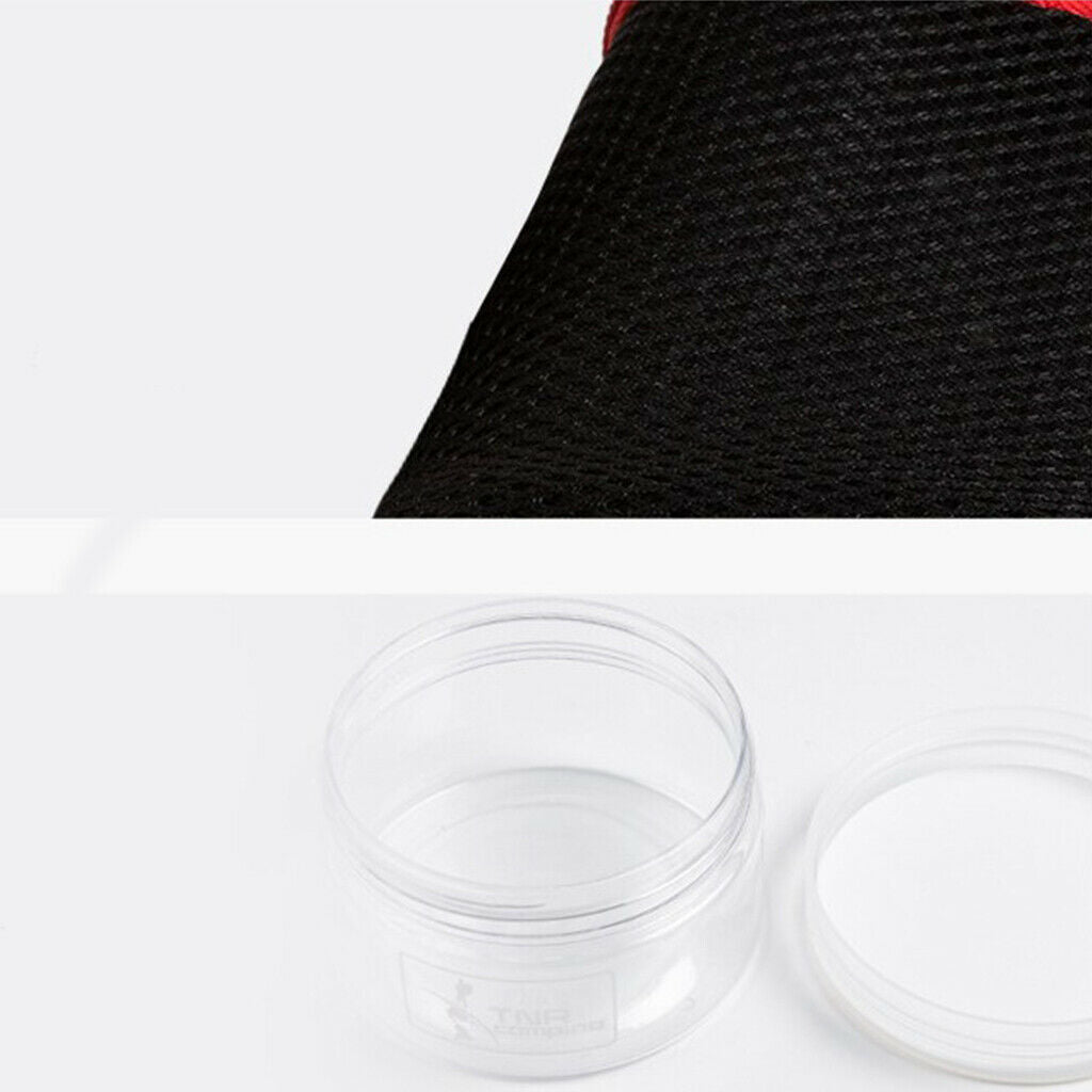 Camping Spice Jars Set Condiment Storage Container Bottles for Outdoor BBQ